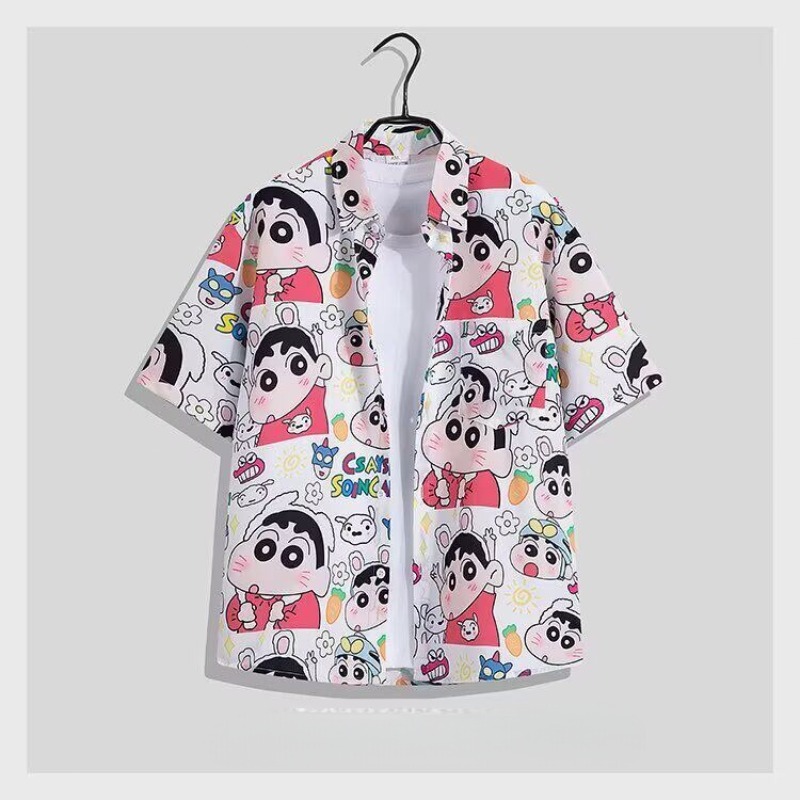 Street Fashion Couple - Super Cute Crayon Shin Chan Casual