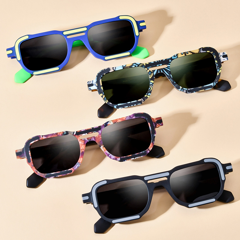 Street Fashion Trends 2025 - 2025 Fashion High Quality Acetate Square