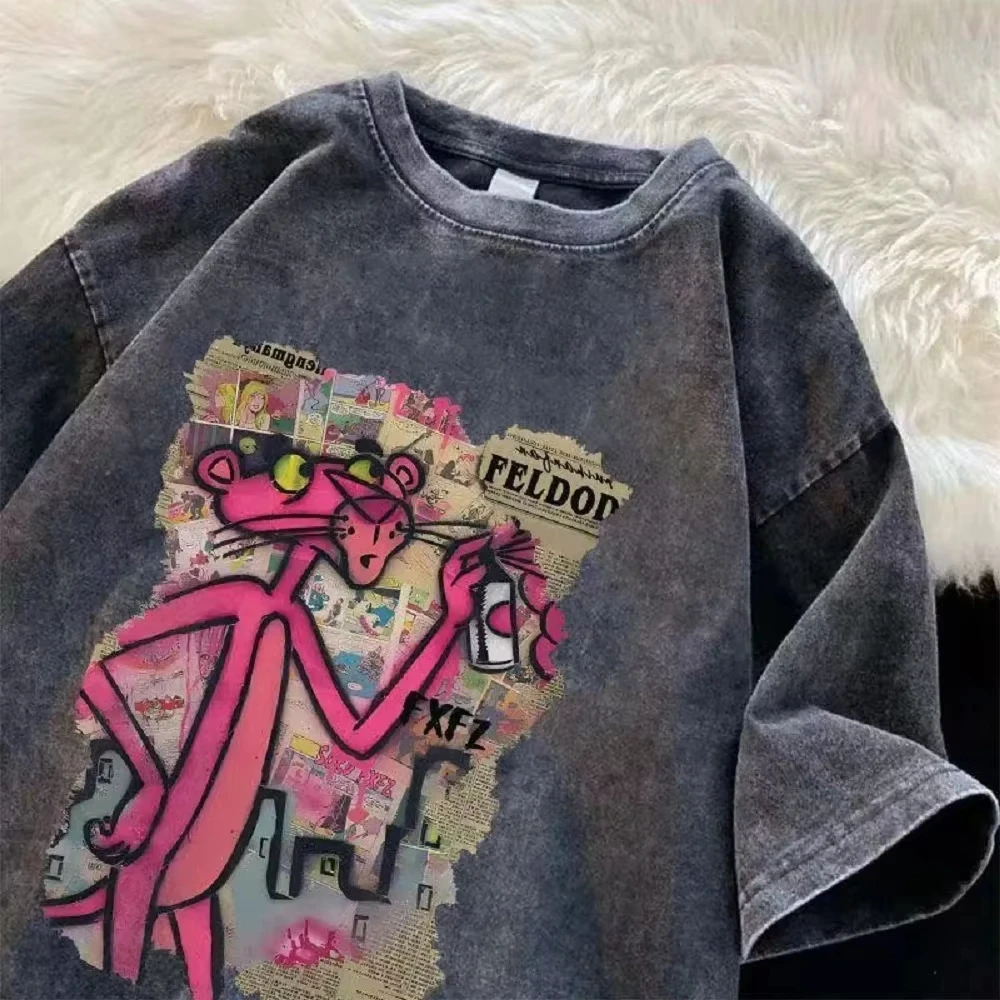 2025 Water-wash vintage t-shir - Street Fashion Trends 2025 avaliação e preço