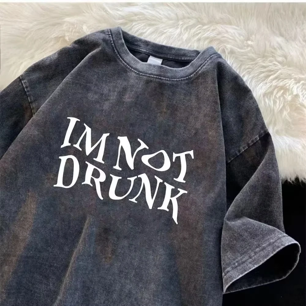 2025 Water-wash vintage t-shir - Street Fashion Trends 2025 avaliação e preço