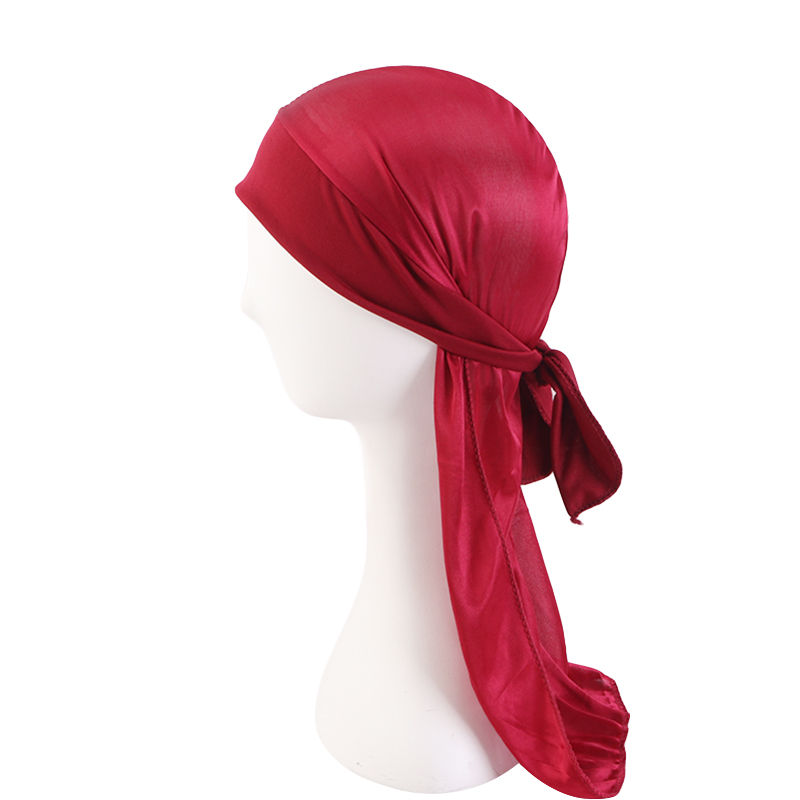 Men's Silky Durags Bandanas Tu - Street Fashion Hats avaliação e preço