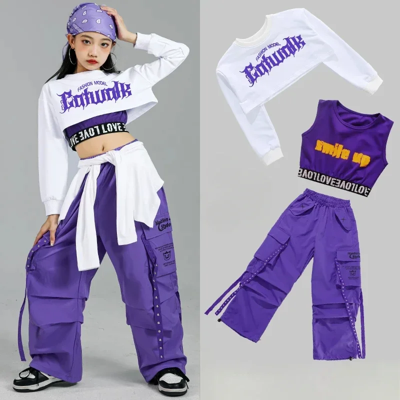 Children Street Dance Outfits  - Street Fashion Kpop avaliação e preço