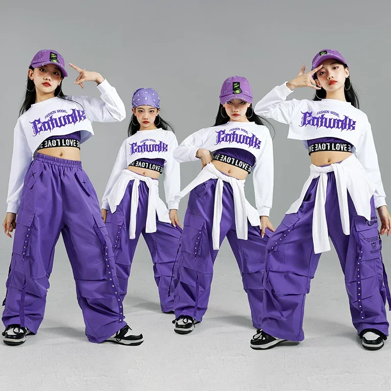 Children Street Dance Outfits  - Street Fashion Kpop avaliação e preço
