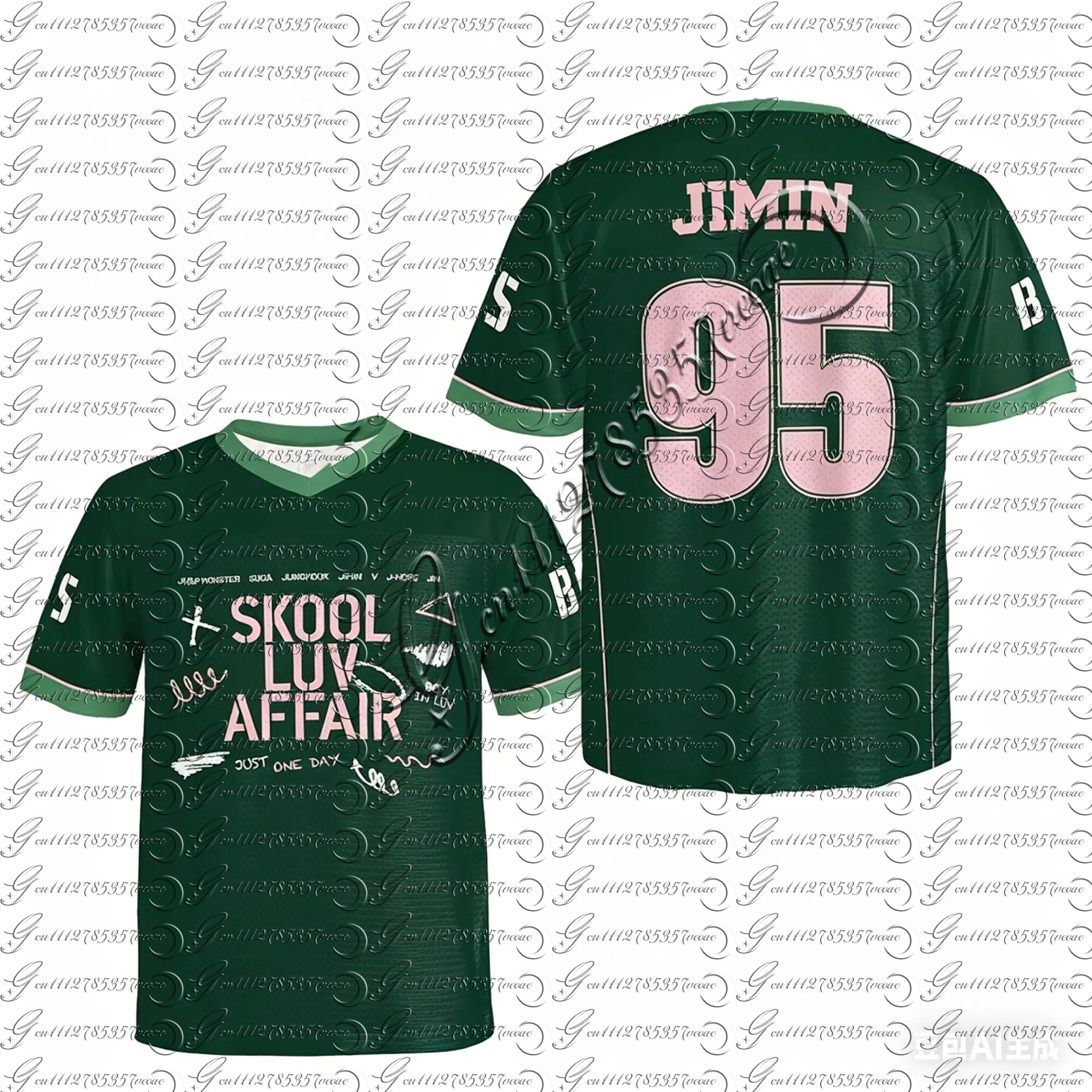 Kpop Inspired 97 Graphic Jerse - Street Fashion Kpop avaliação e preço