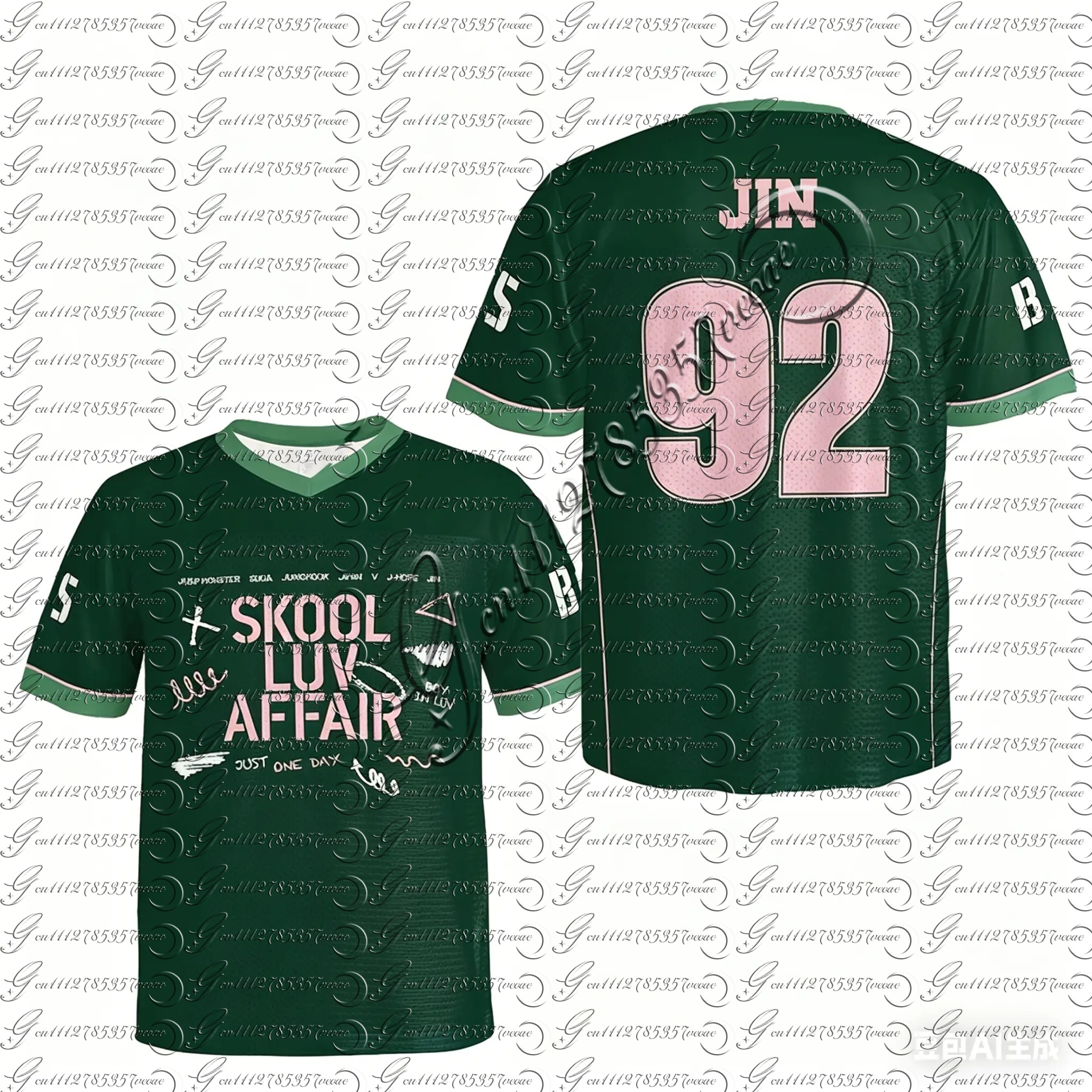 Kpop Inspired 97 Graphic Jerse - Street Fashion Kpop avaliação e preço