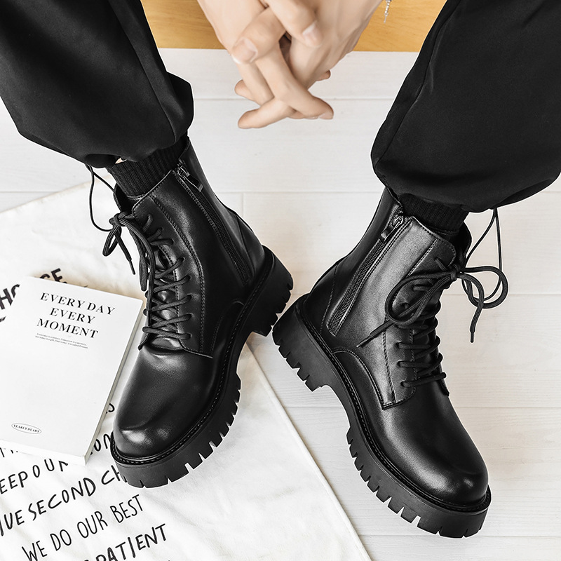 2025 Trend Men Boots Sneakers  - Street Fashion Trends 2025 avaliação e preço