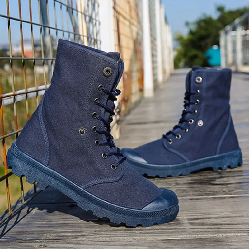 Men's High Top Canvas Boots 20 - Mesh Top Layering avaliação e preço