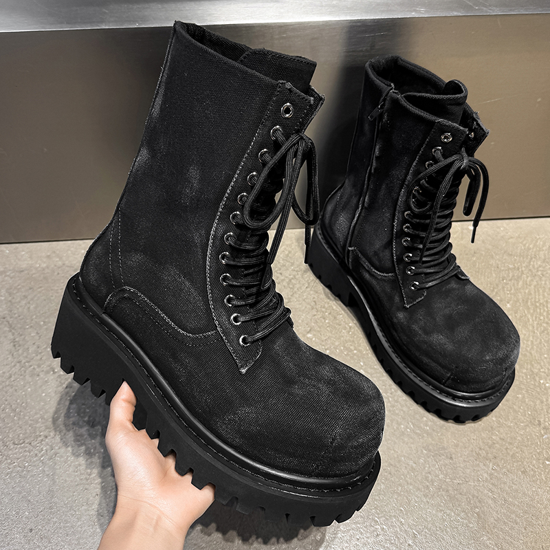 High Quality Retro Denim High  - Street Fashion Winter avaliação e preço