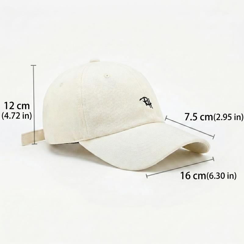 Unisex Letter Embroidery Baseb - Street Fashion Hats avaliação e preço