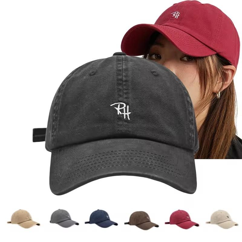 Unisex Letter Embroidery Baseb - Street Fashion Hats avaliação e preço