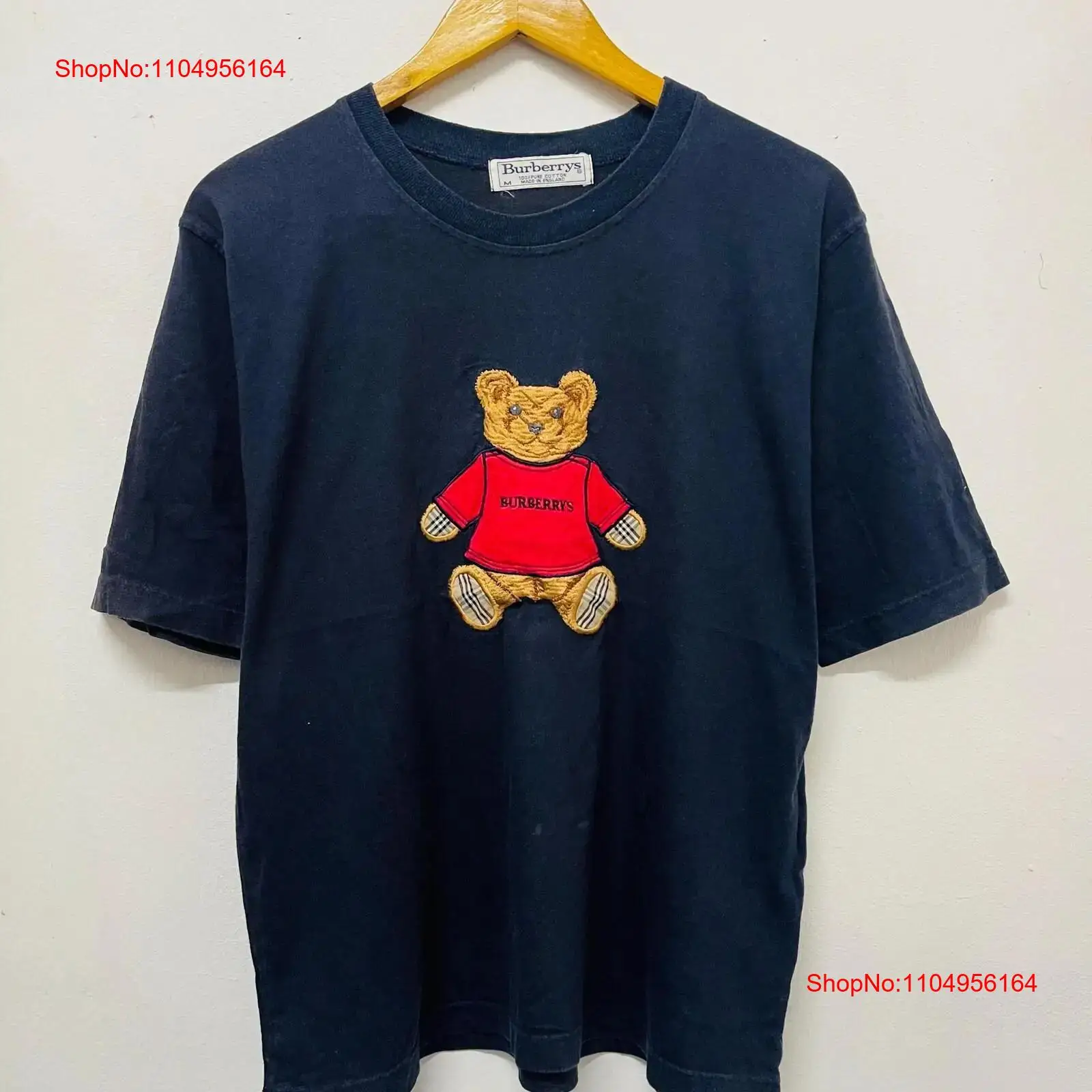 Vintage 90s Burberrys Bear T S - Street Fashion In London avaliação e preço