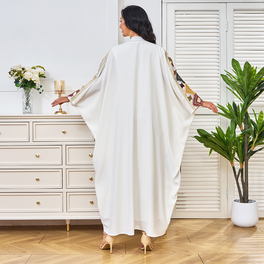 Muslim Robe Dubai Clothing Emb - Street Fashion Dubai avaliação e preço