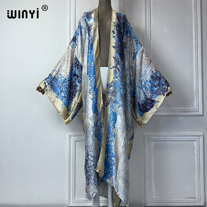 WINYI summer fashion kimono af - Street Fashion Dubai avaliação e preço