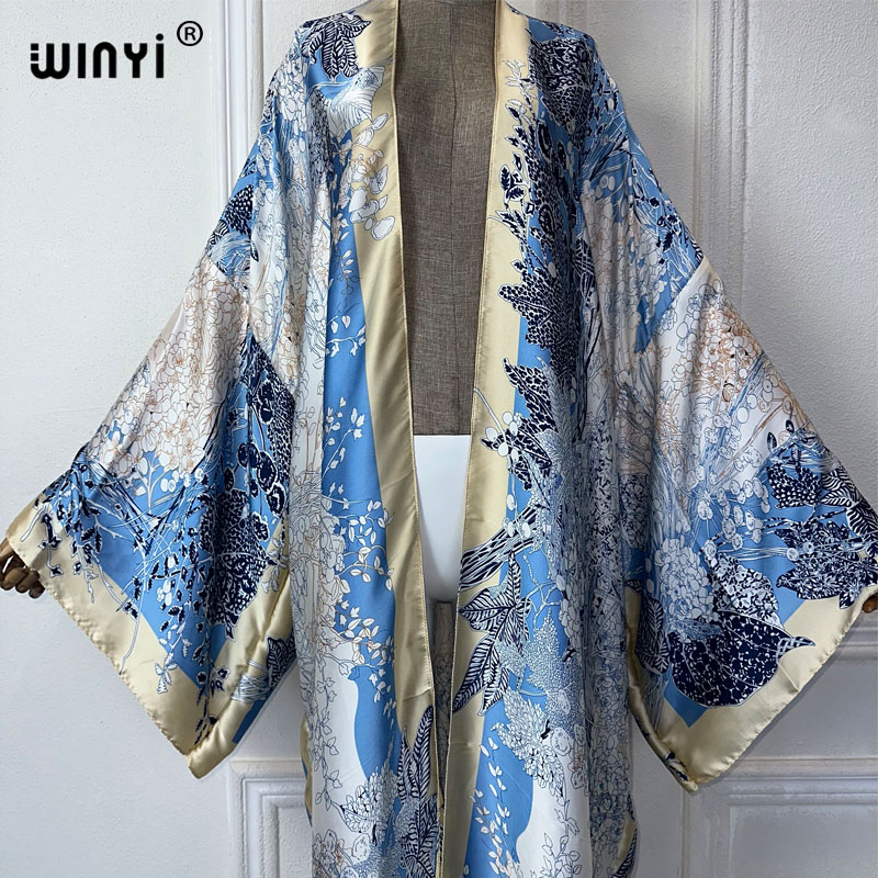 WINYI summer fashion kimono af - Street Fashion Dubai avaliação e preço