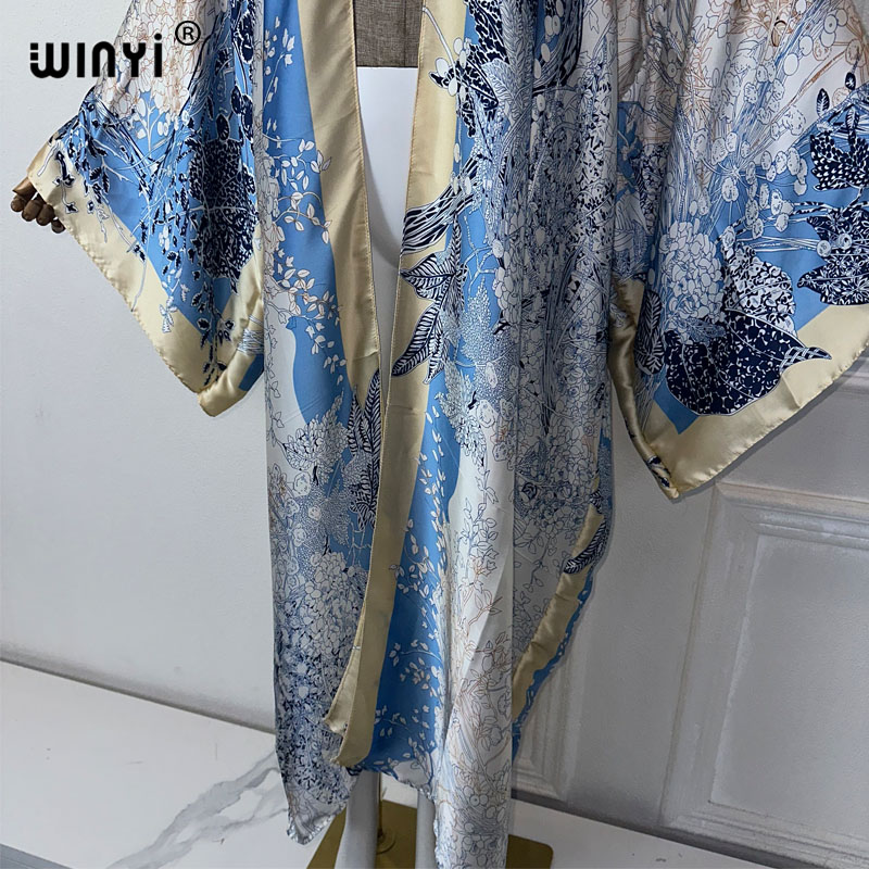WINYI summer fashion kimono af - Street Fashion Dubai avaliação e preço