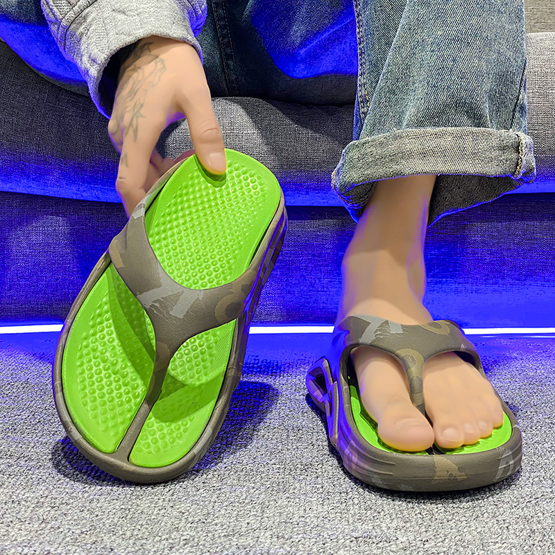 2025 New Soft EVA Men Slippers - Street Fashion Men 2025 avaliação e preço