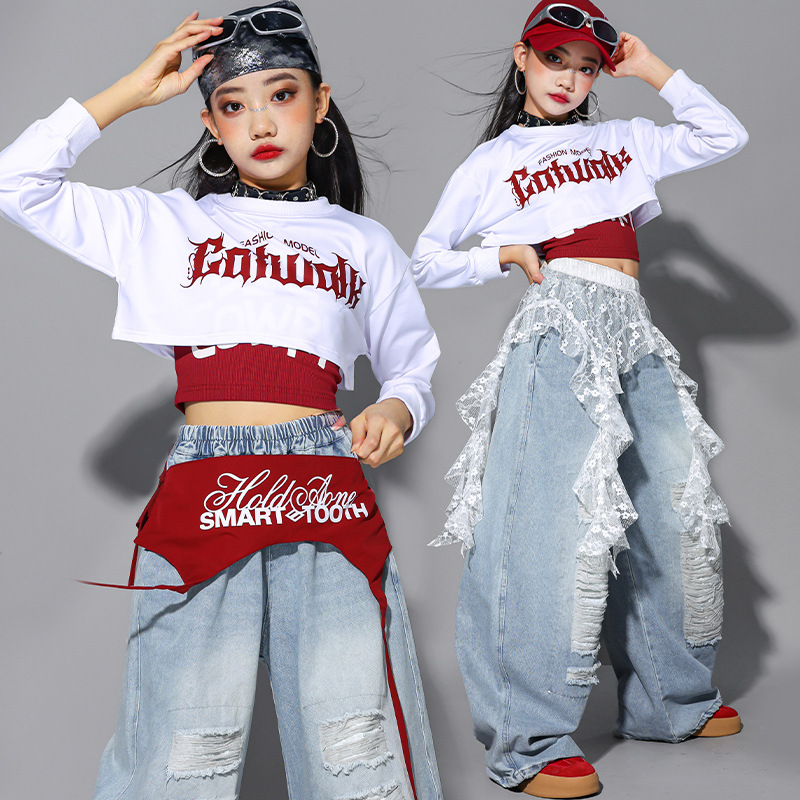 Hip Hop Jazz Street Dance Perf - Street Fashion Kpop avaliação e preço