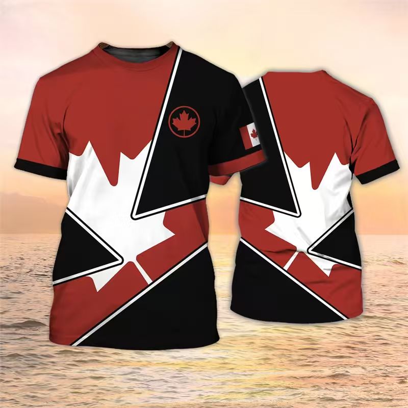 Canada Flag Soldier Camo Skull - Street Fashion For Short Guys avaliação e preço