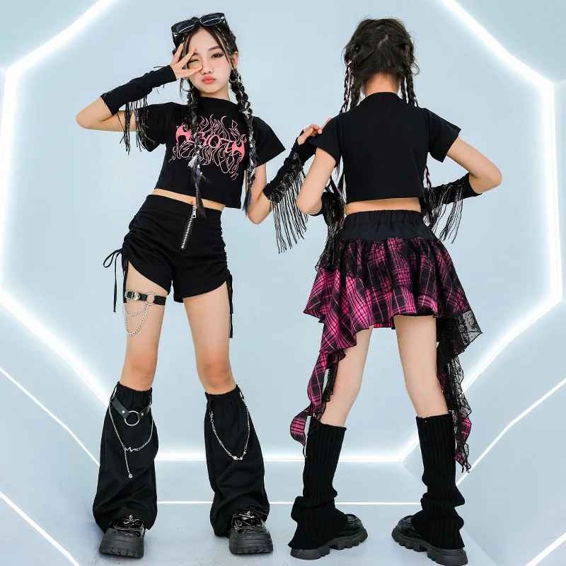 Fashion Girls Kpop Jazz Dance  - Street Fashion Kpop avaliação e preço