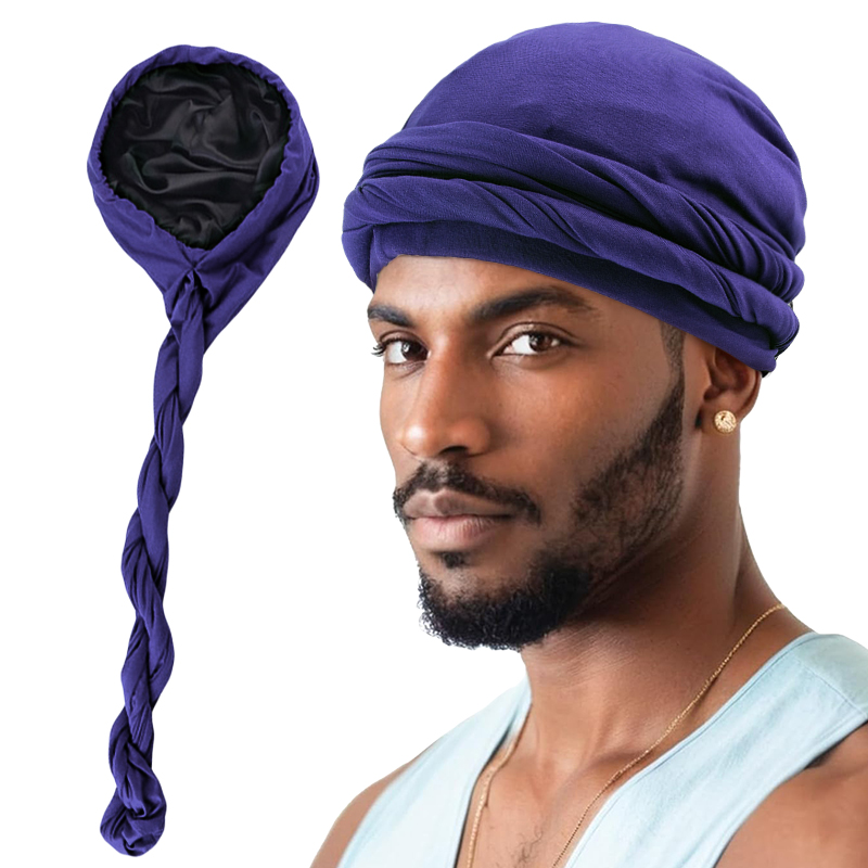 New Elastic Men's Turban Hat W - Street Fashion Hats avaliação e preço