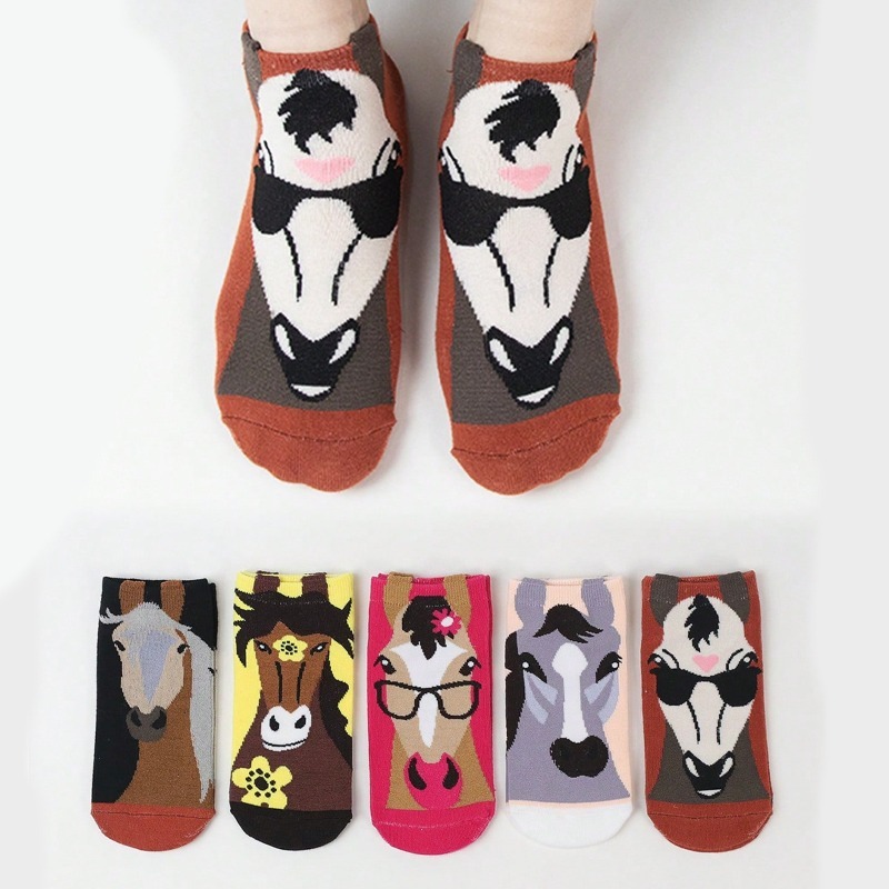 5 pairs Spring and Autumn new  - Street Fashion Trends 2025 avaliação e preço