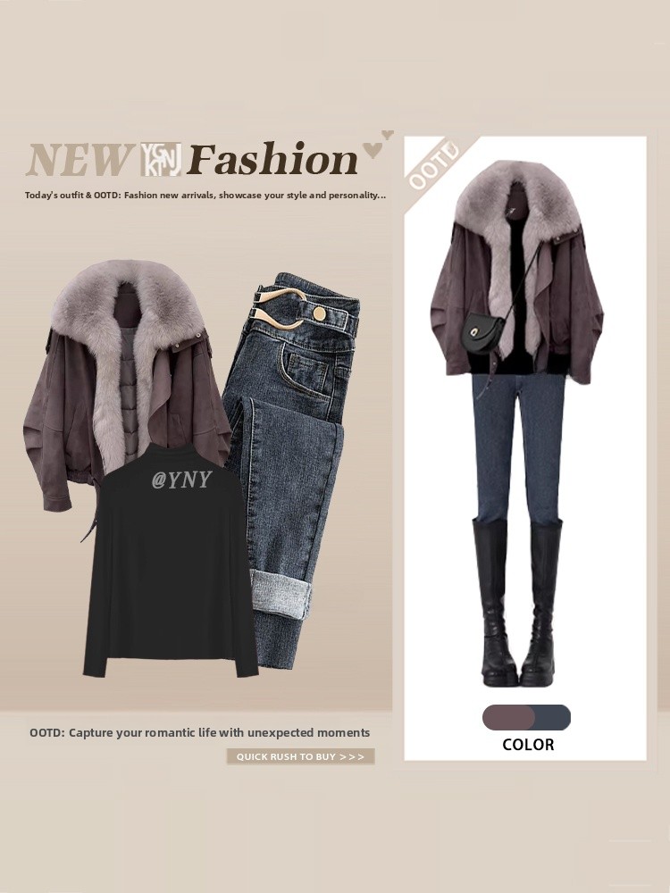 Sweet Cool Street Brown Sweate - Street Fashion Jeans Women avaliação e preço