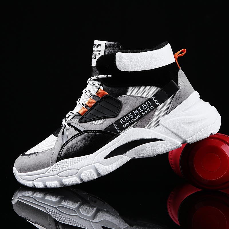 Hightop Summer Men's Sport Sho - Street Fashion For Short Guys avaliação e preço