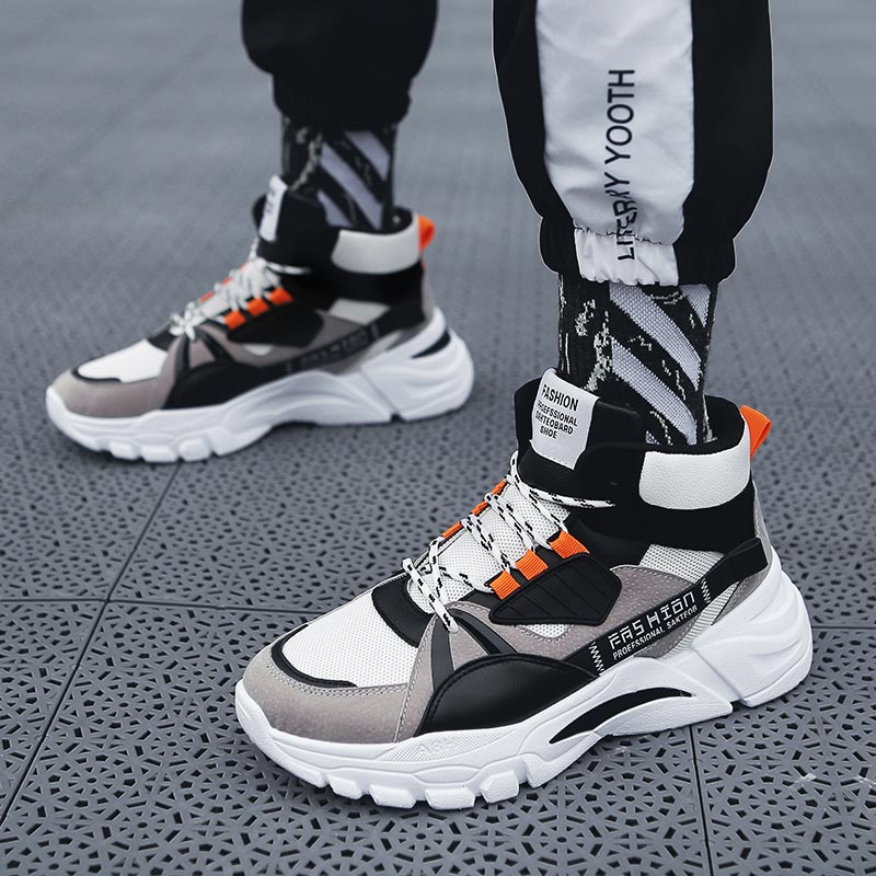 Hightop Summer Men's Sport Sho - Street Fashion For Short Guys avaliação e preço