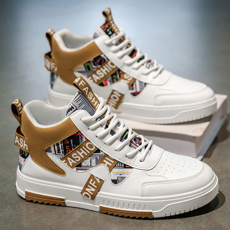 2025 New Men's High-Top Casual - Street Fashion Trends 2025 avaliação e preço