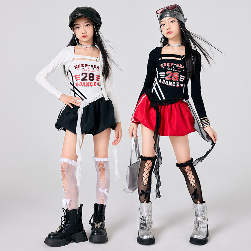 New Girls K-Pop Jazz Stage Out - Street Fashion Kpop avaliação e preço
