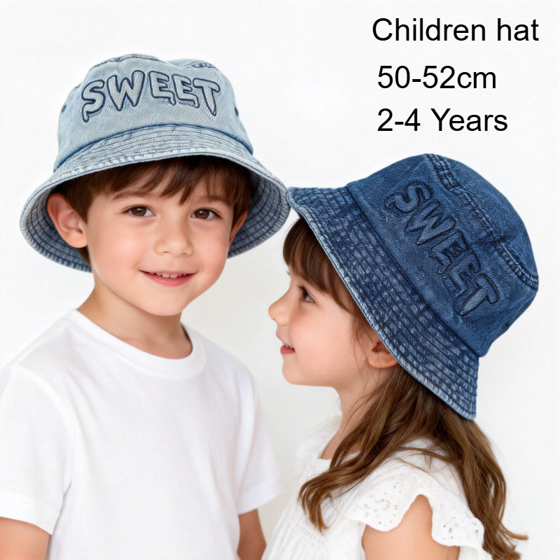 Japanese Retro Kids Bucket Hat - Street Fashion Hats avaliação e preço