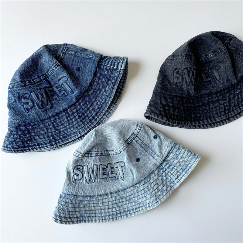 Japanese Retro Kids Bucket Hat - Street Fashion Hats avaliação e preço