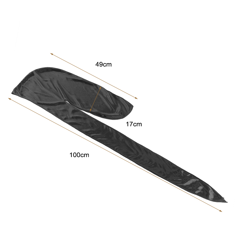 Unisex Silky Long Tail Durag P - Street Fashion Hats avaliação e preço