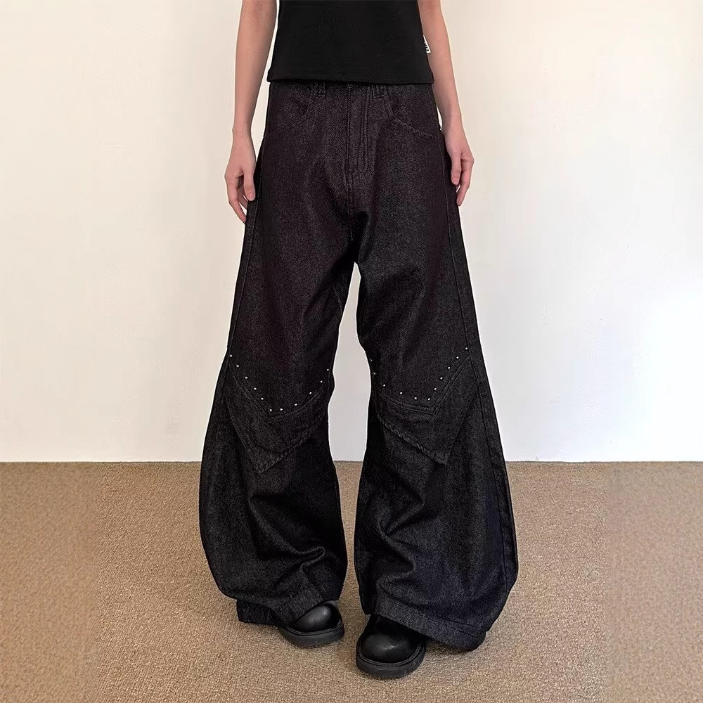 2025 Summer New Men's Straight - Street Fashion Trends 2025 avaliação e preço