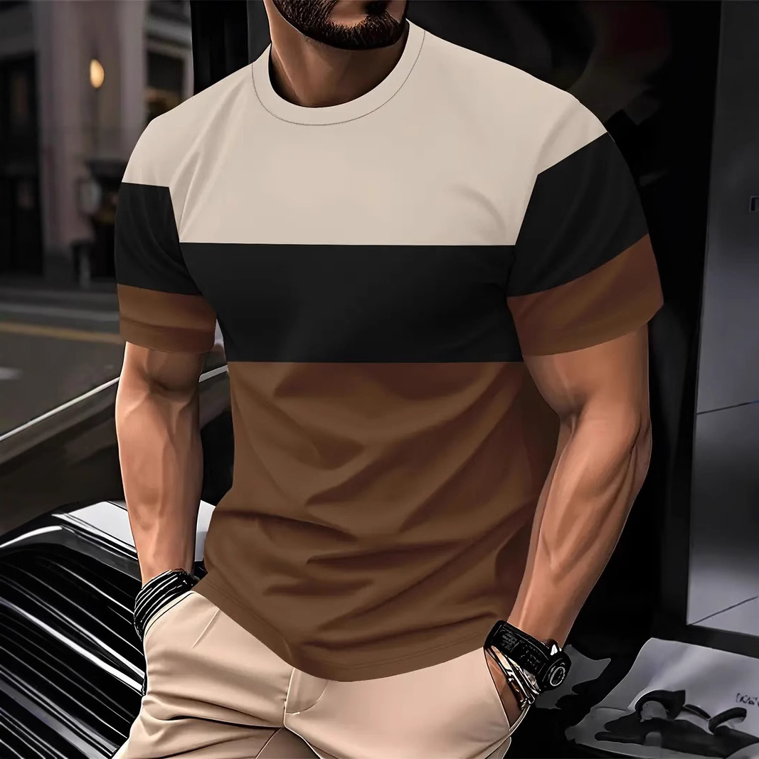 Fun Guy 3D Printed T-Shirt  Tr - Street Fashion For Short Guys avaliação e preço