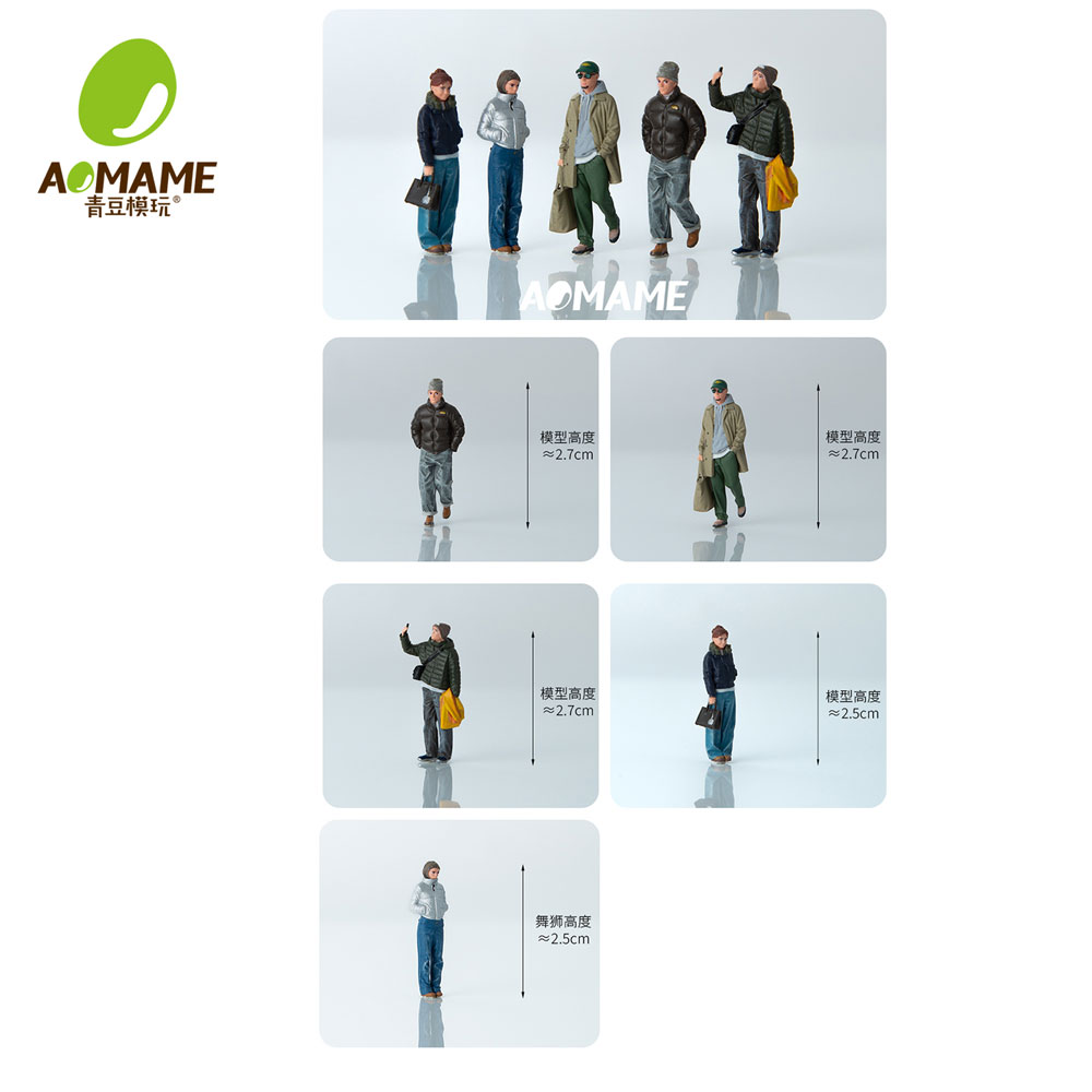 Kicarmod 1/64 Winter Streetwea - Street Fashion Winter avaliação e preço