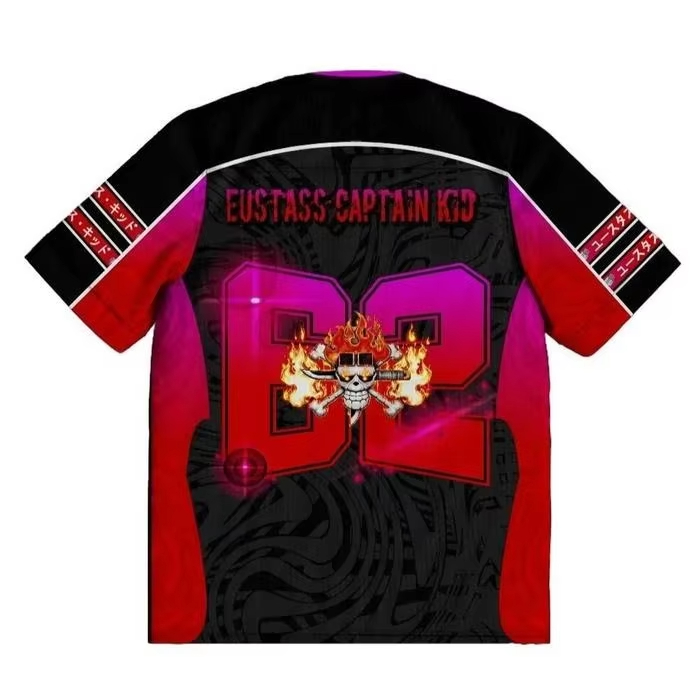 One Piece Eustass Kid Anime Y2 - Street Fashion Kpop avaliação e preço