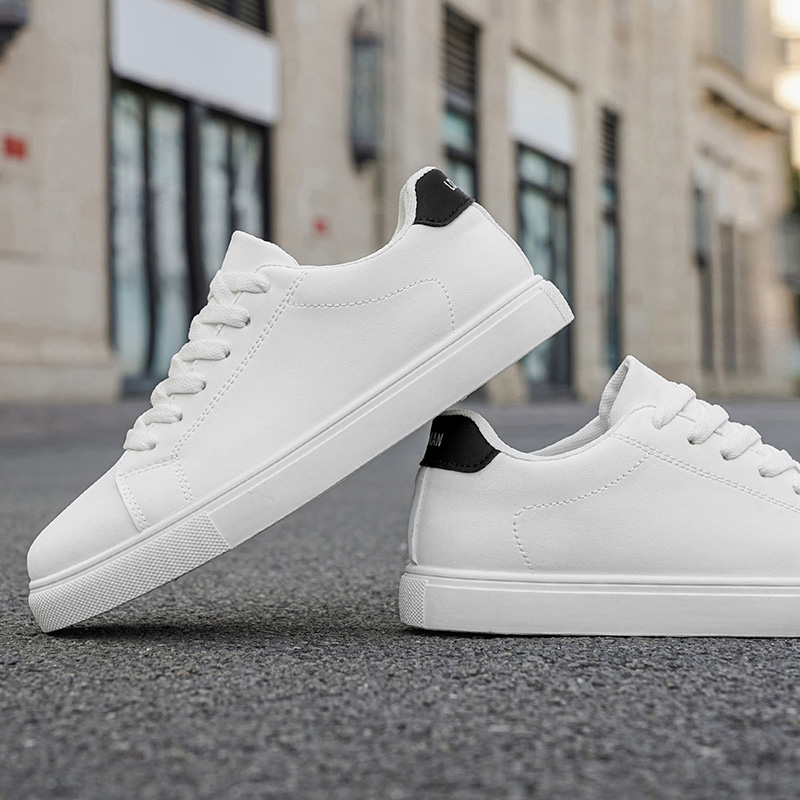 Men's Low-top Leather Casual S - Mesh Top Layering avaliação e preço