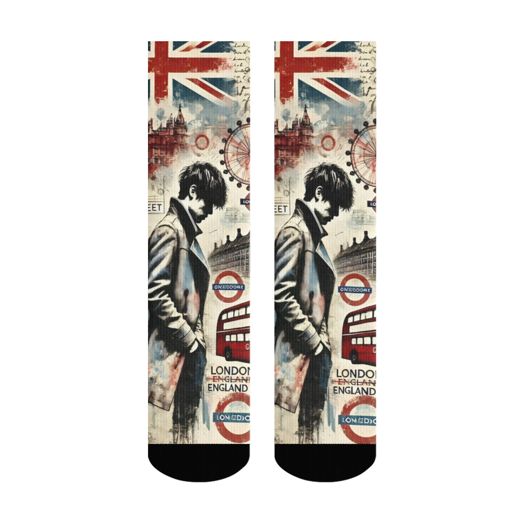 London Melancholic Boy Print M - Street Fashion In London avaliação e preço