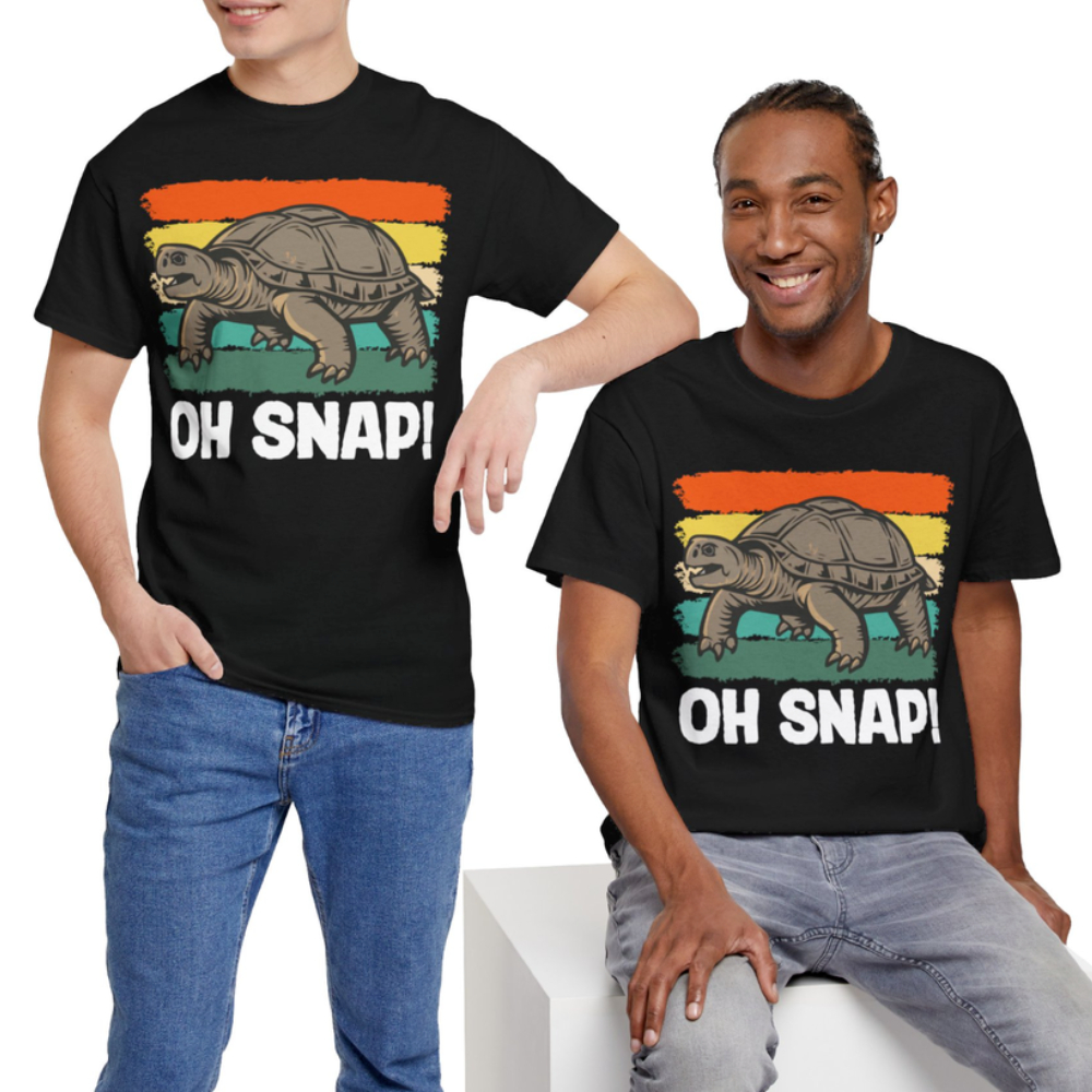Oh Snap Men T Shirt Funny Sarc - Street Fashion For Short Guys avaliação e preço