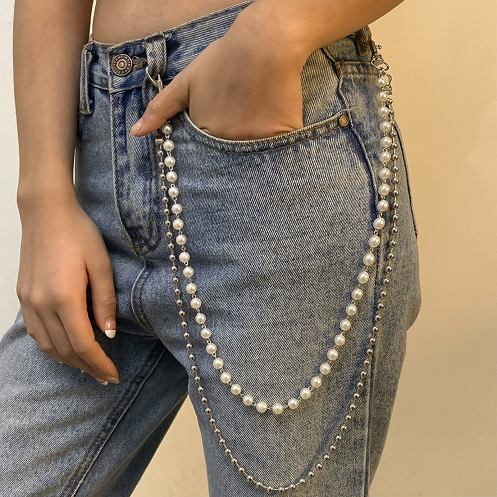 Simple Waist Chain For Women T - Street Fashion Jeans Women avaliação e preço