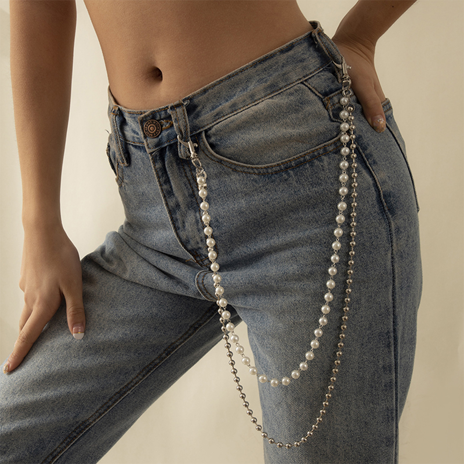 Simple Waist Chain For Women T - Street Fashion Jeans Women avaliação e preço