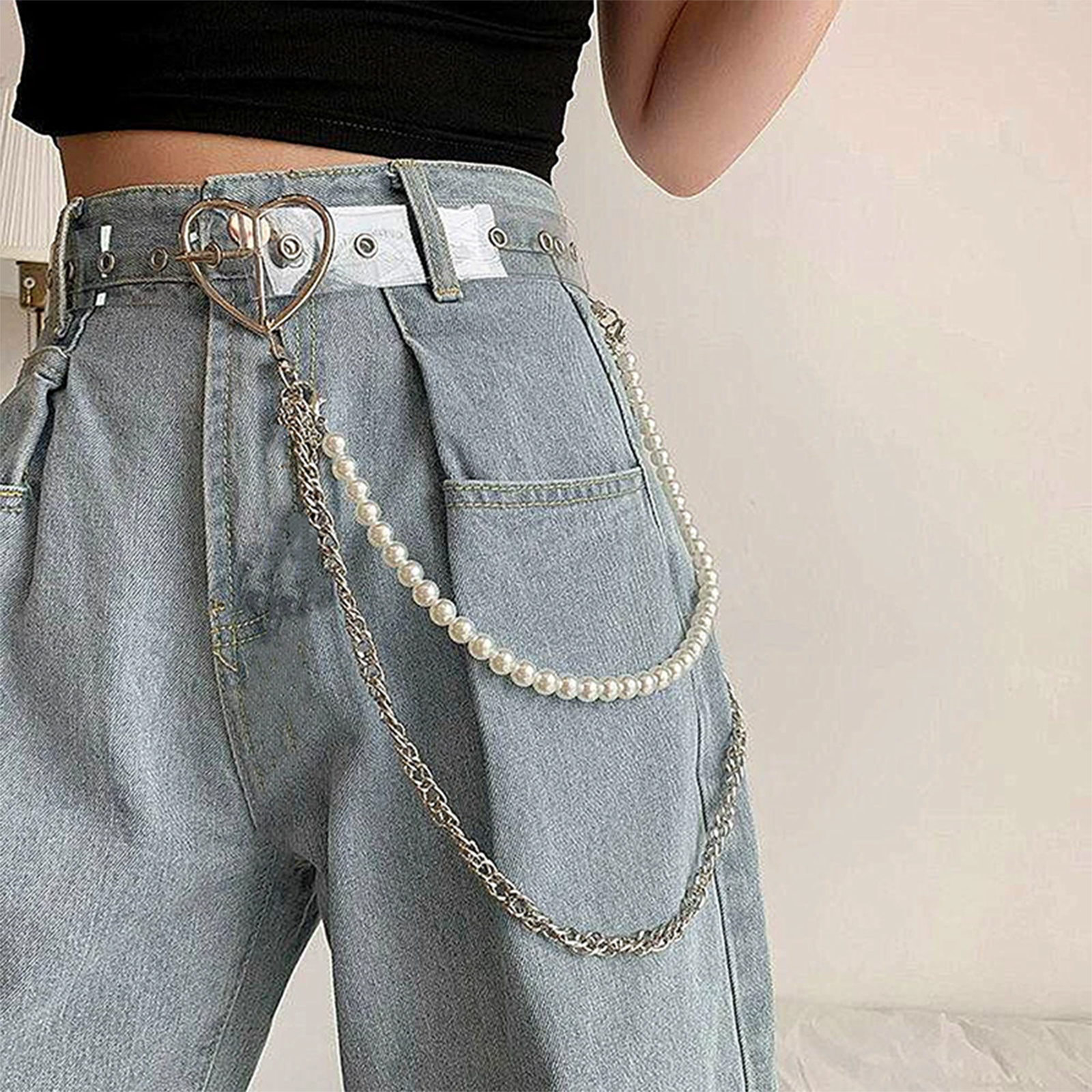 Simple Waist Chain For Women T - Street Fashion Jeans Women avaliação e preço