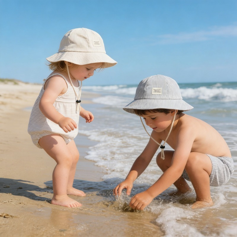 Baby Kids Cute Sun Hat 50cm 1- - Street Fashion Hats avaliação e preço