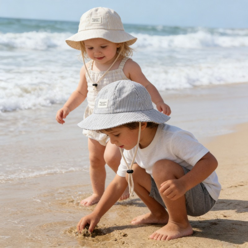 Baby Kids Cute Sun Hat 50cm 1- - Street Fashion Hats avaliação e preço