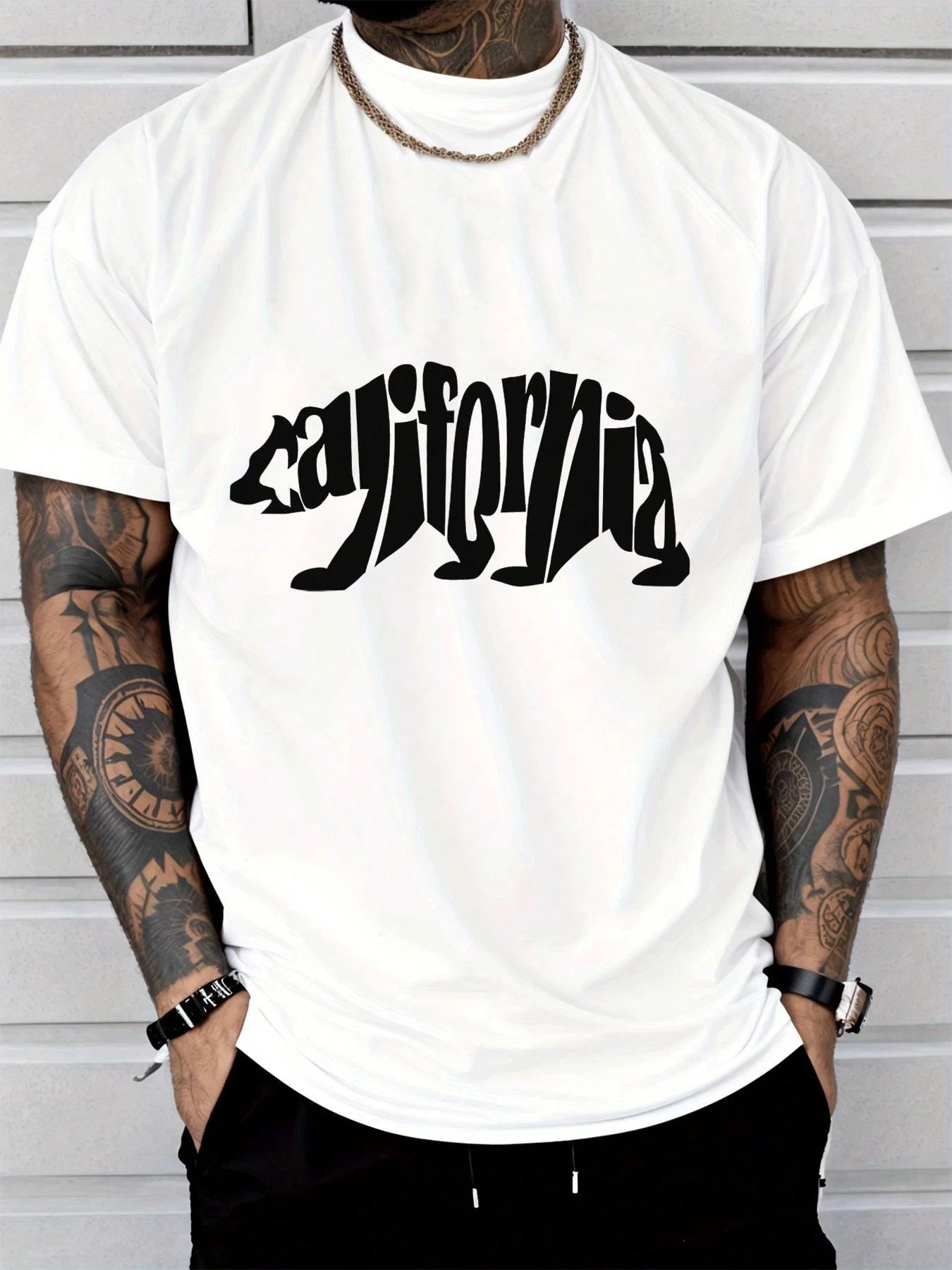 Men's Fashionable Casual  Cali - Street Fashion California avaliação e preço