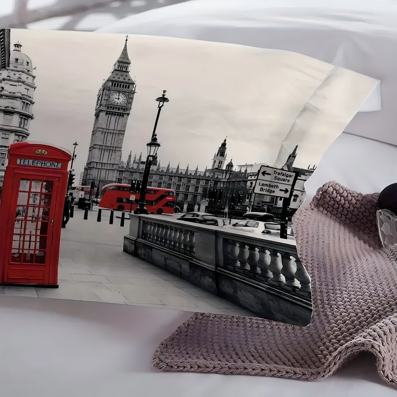 London Street Pattern 3D Print - Street Fashion In London avaliação e preço