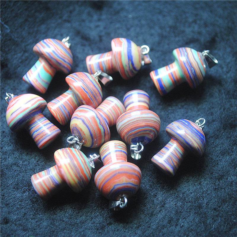 11PCS Green Jasper & Rose Quar - Street Fashion Nz avaliação e preço