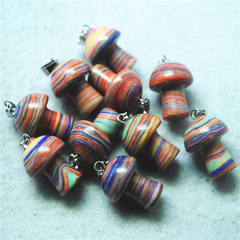 11PCS Green Jasper & Rose Quar - Street Fashion Nz avaliação e preço