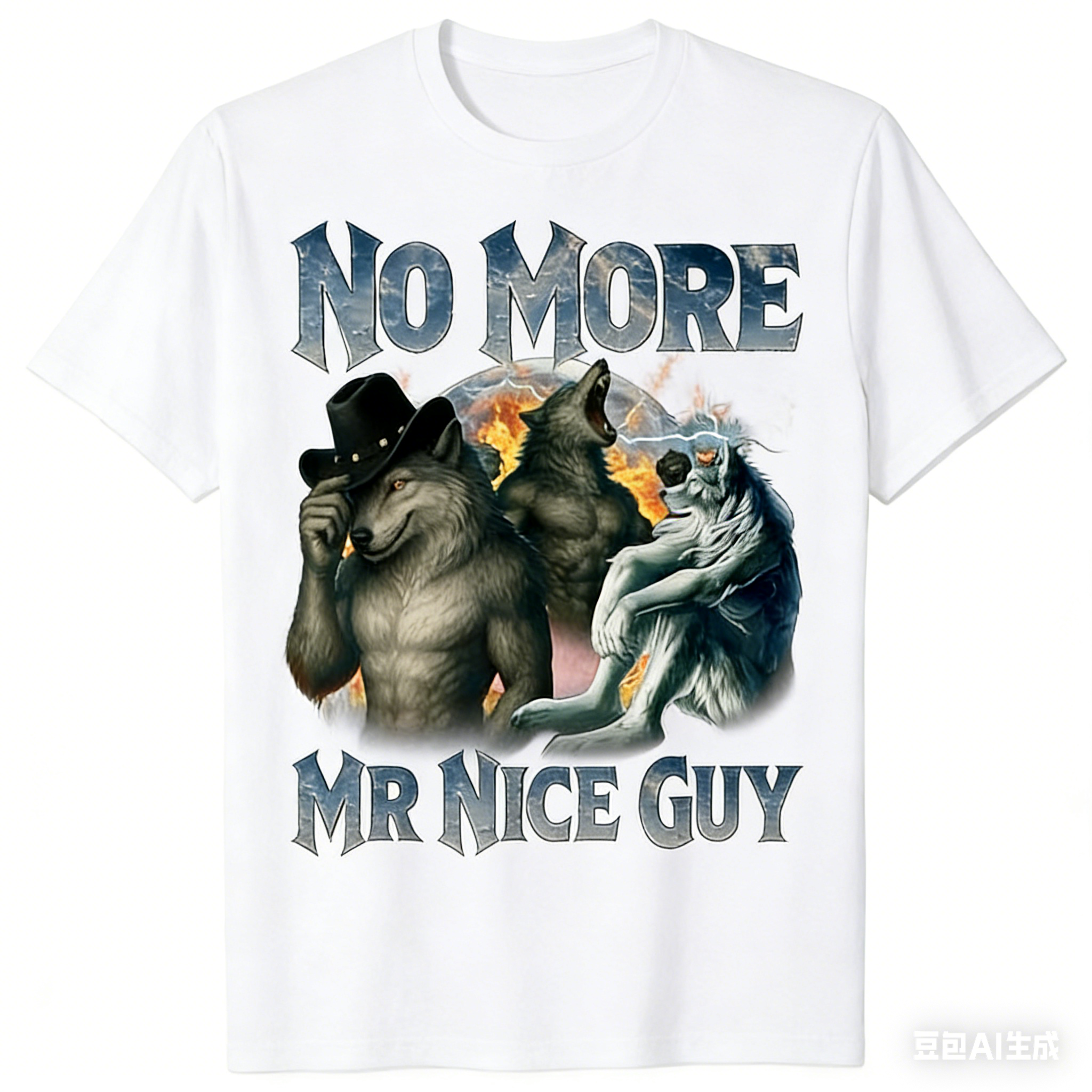 No More Mr Nice Guy Funny Alph - Street Fashion For Short Guys avaliação e preço